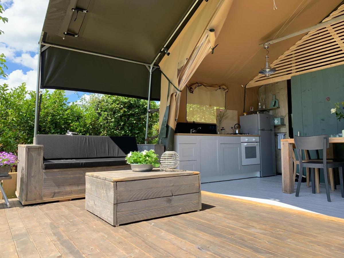 Glamping Aan De Plas فِنْكِفين المظهر الخارجي الصورة